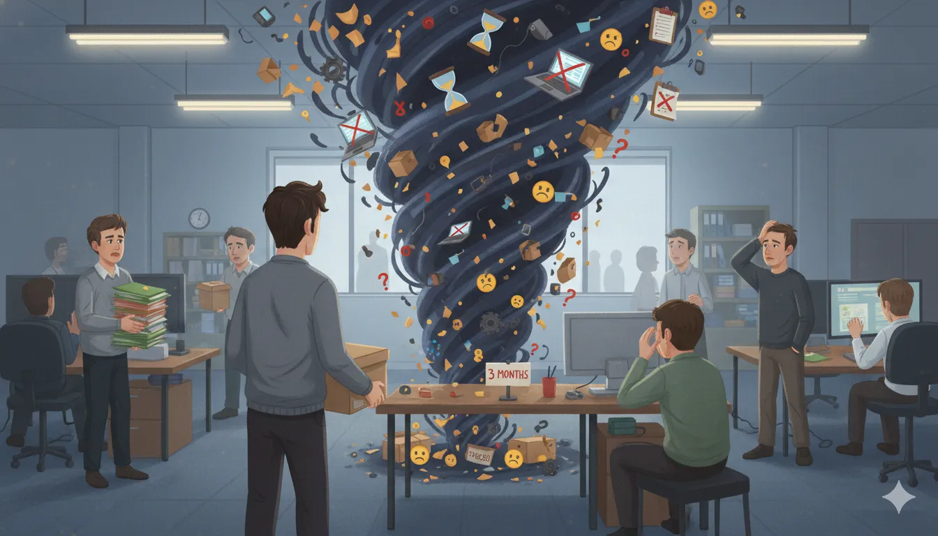 3カ月で辞めるのは迷惑?職場への影響や納得感のある退職理由を解説