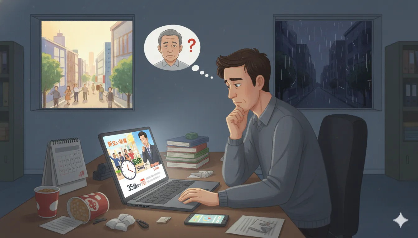 35歳まで転職しなかったら後悔する?「35以上は厳しい」は本当か