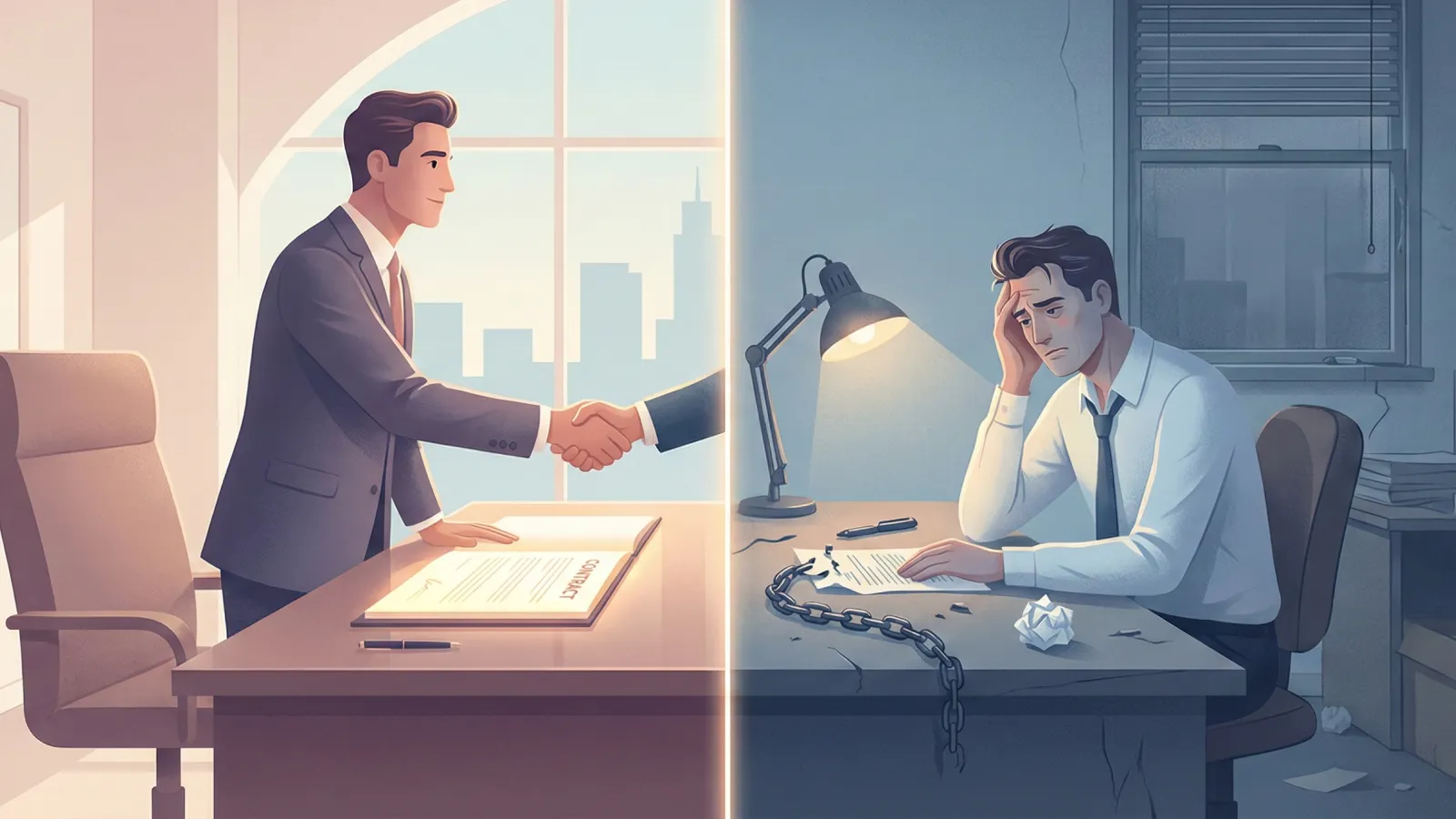 「面接時と話が違う」のは退職理由になる?労働条件の相違は会社都合退職にできる?