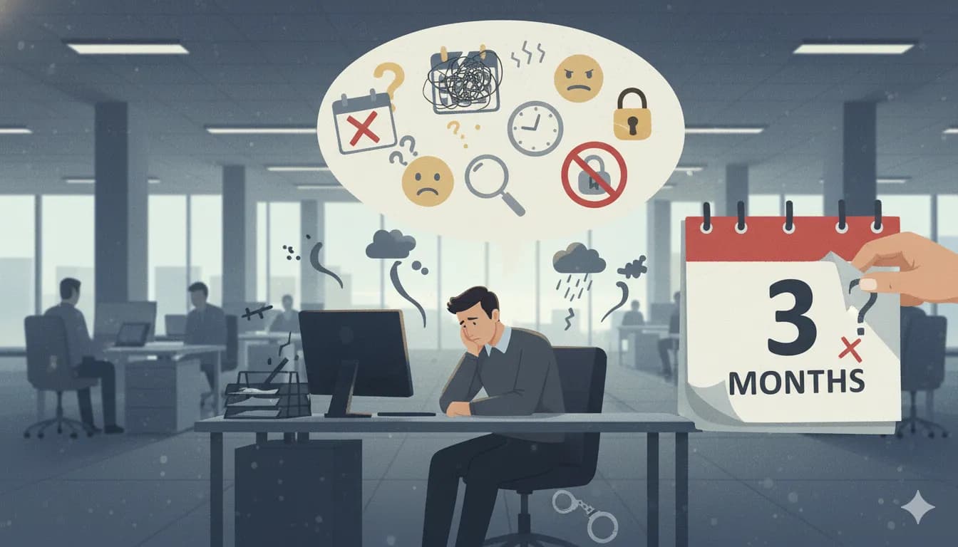 3カ月で転職先が合わないと感じるポイント9選!退職可否の判断基準は?